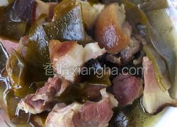 腊猪脚炖海带