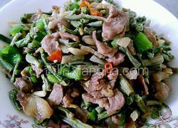 风味豇豆炒肉