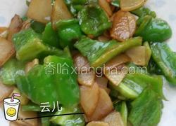 尖椒土豆片。