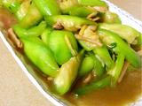 鱿鱼炒丝瓜