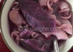 紫薯通心粉螺旋粉薏米糖水