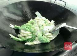 清炒小白菜的做法图解3