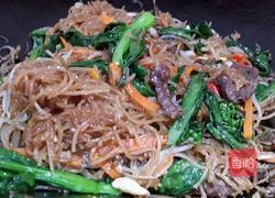 牛肉炒米粉的做法图解6