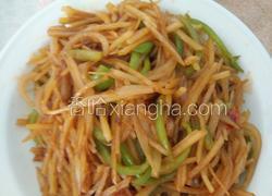素炒土豆洋葱青椒丝