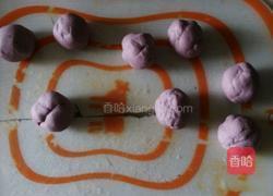 紫薯开口红枣包的做法图解6
