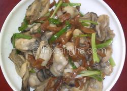 菜脯炒牡蛎