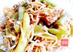 自家豆角焖面的做法图解10