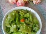 糖醋卷心菜
