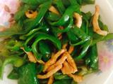 快手菜之青椒肉丝