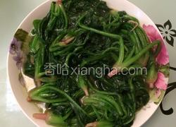 素炒菠菜
