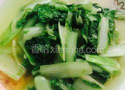 清炒小白菜