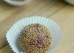 紫薯麻球