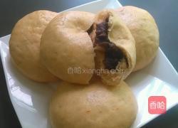 番茄汁豆沙包的做法图解6