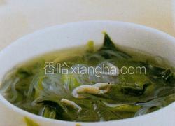 菠菜粉丝汤