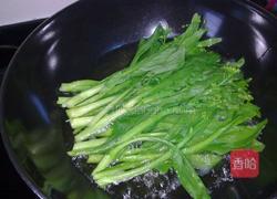 蒜蓉菜心的做法图解3