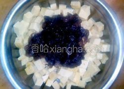 凉拌果酱豆腐