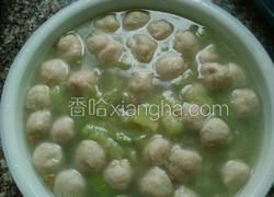 丝瓜脆肉丸汤