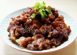 酱炖牛筋肉