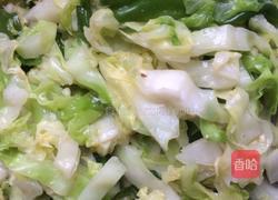 酸辣平包菜的做法图解2