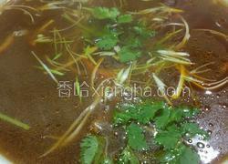 酸辣肚丝汤