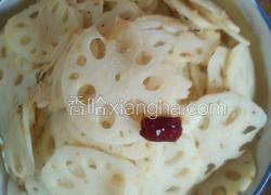 糖醋莲菜。