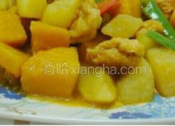 土豆炖南瓜