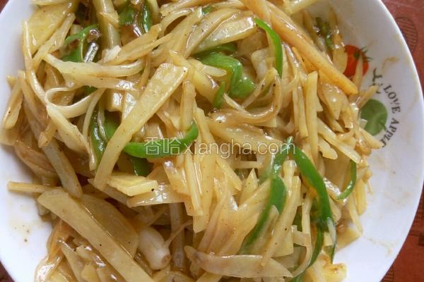 青椒土豆丝
