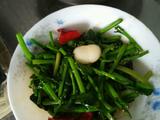 青炒油菜苔
