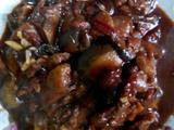 西红柿肉片熬茄子