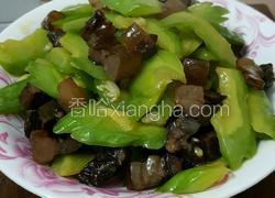 凉瓜炒腊肉