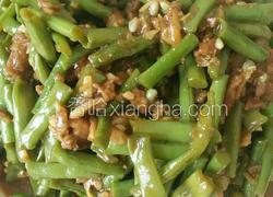 肉末炒豇豆