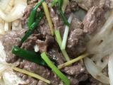 牛肉炒嫩莲藕
