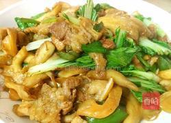 平菇肉片小炒的做法图解10