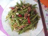 炒豆角丝