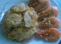 鲜虾玉米饭