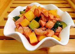 茄汁苹果鸡丁