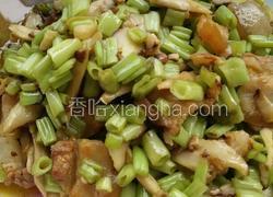 炒空心菜杆