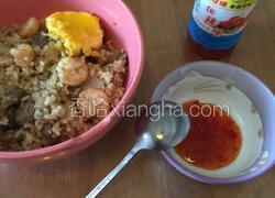 虾仁牛肉炒饭
