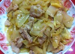 潮汕咸菜炒肉片