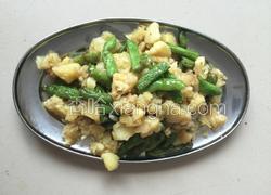 四季豆炒土豆