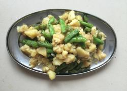 四季豆炒土豆
