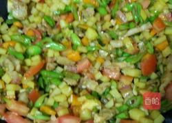 豆角三丁焖面的做法图解10
