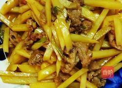 酱香肉片烧土豆条的做法图解7