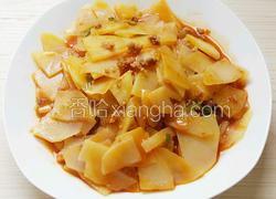 番茄酱肉沫炒土豆片