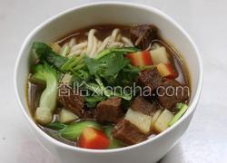 红烧牛肉面