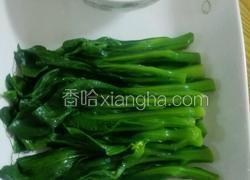 白灼菜心