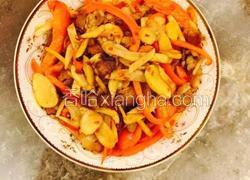 甜椒子姜肉丝