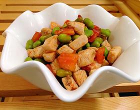 毛豆鸡丁[图]