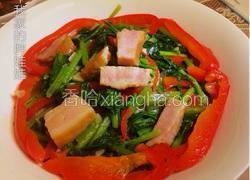 黄油培根油菜