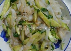 芝麻酱黄瓜拌宽粉